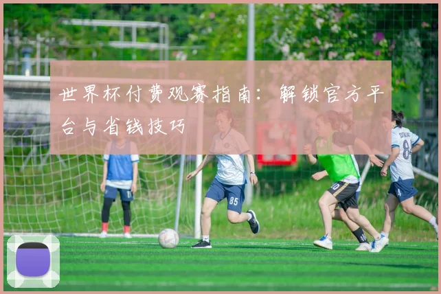 世界杯付费观赛指南:解锁官方平台与省钱技巧