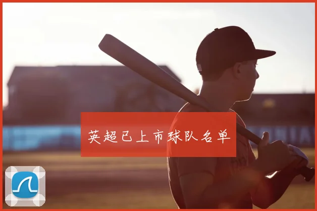 英超已上市球队名单