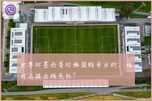 世界杯墨西哥对韩国赔率分析:谁将占据出线先机?